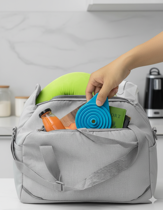 Embudo Plegable De Silicona Portátil Multiuso Cocina Hogar - Ahorra Espacio - Automovil - Amazon