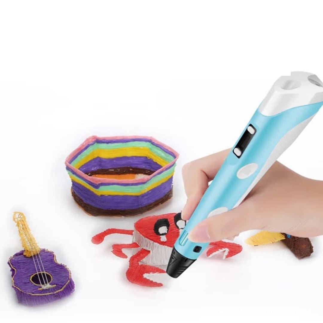 Lapiz Impresora 3D Para Niños Portatil + 9M Filamentos de Regalo