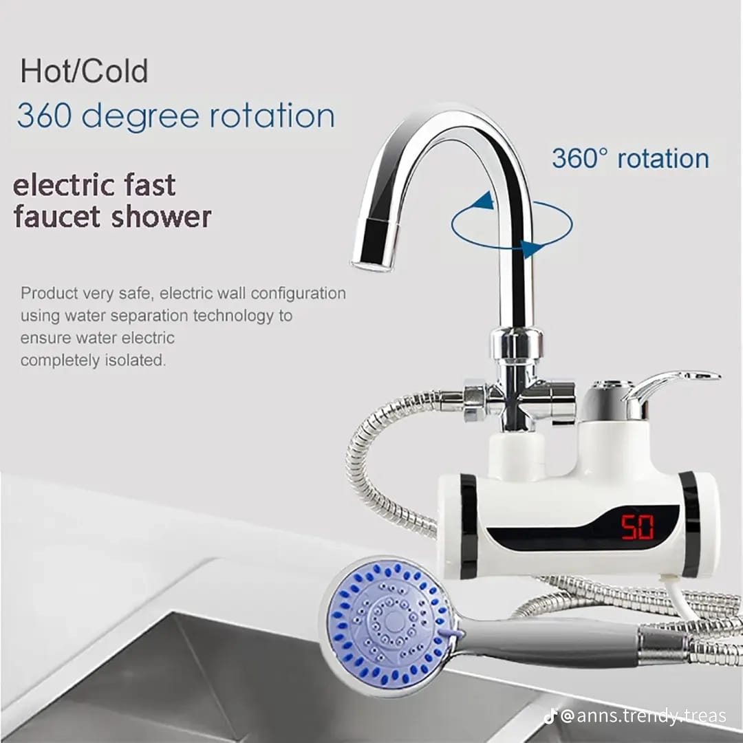 Calentador De Agua Con Ducha