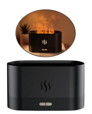 Humidificador Llama - Purificador de Aire -  Ultrasonico Para Ambientes Secos - Para La Tos - Niños Bebes - Plantas - Recargable - Indoor - Amazon