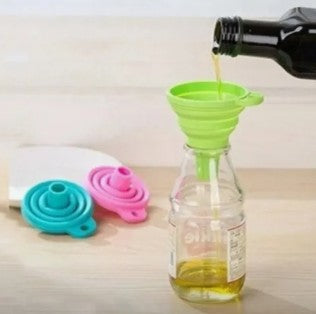 Embudo Plegable De Silicona Portátil Multiuso Cocina Hogar - Ahorra Espacio - Automovil - Amazon