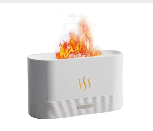 Humidificador Llama - Purificador de Aire -  Ultrasonico Para Ambientes Secos - Para La Tos - Niños Bebes - Plantas - Recargable - Indoor - Amazon